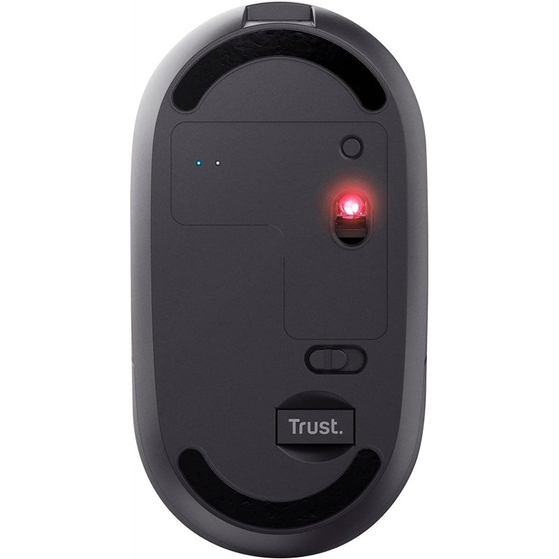 Trust Миша Puck Rechargeable Ultra-Thin BT WL Silent Black