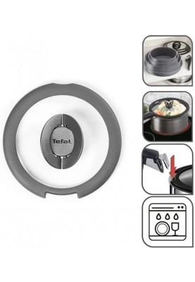 Tefal Кришка скляна Ingenio 26 см , скло, силікон