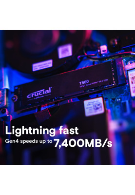 Micron Накопичувач Crucial M.2 2TB PCIe 4.0 T500