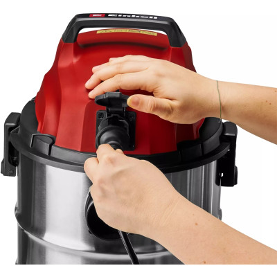 Einhell Пилосос професійний TC-VC 3055 SA 900Вт 190мбар контейнер 30л 230В/2000Вт Einhell Пилосос професійний TC-VC 3055 SA 900Вт 190мбар контейнер 30л 230В/2000Вт