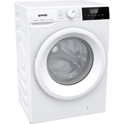 Gorenje Прально-сушильна машина фронтальна, 8(5)кг, 1400, A+, 55см, дисплей, пара, інвертор, білий Gorenje Прально-сушильна машина фронтальна, 8(5)кг, 1400, A+, 55см, дисплей, пара, інвертор, білий