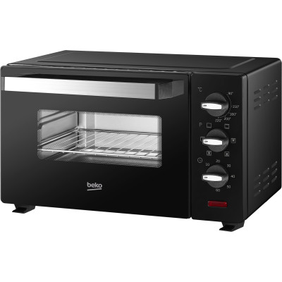 Beko Піч електрична, 19л, 1400Вт, механічна, конвекція, чорна