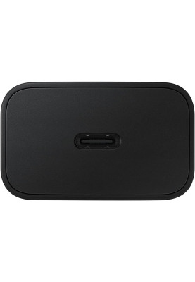 Samsung Зарядне пристрій мережевий 15Вт USB-С, кабель USB-C > USB-C, 1м, чорний