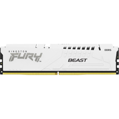 Kingston Пам'ять ПК Kingston DDR5 16GB 5200 FURY Beast EXPO Білий