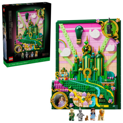 LEGO Конструктор Смарагдове місто настінний арт LEGO Конструктор Смарагдове місто настінний арт