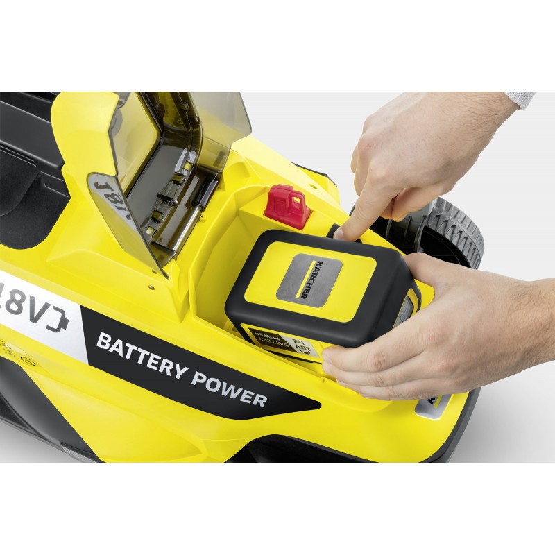 Karcher Газонокосарка акумуляторна LMO 18-33 Battery 18В 33см 35-65мм (без АКБ та ЗП)