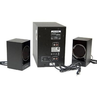 Microlab Акустична система M-223 2.1, 17W, mini-jack, чорний