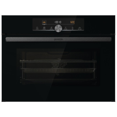 Gorenje Духова шафа електрична компактна, 50л, A+, дисплей, ф-ція мікрохвиль, чорний