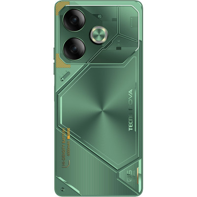 TECNO Смартфон POVA 6 (LI7) 6.78" 8/256ГБ, 2SIM, 6000мА • рік, Comet Green