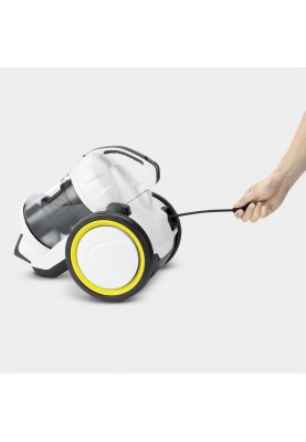 Karcher Пилосос контейнерний VC 3, 700Вт, конт пилок -0.9л, НЕРА 13, білий