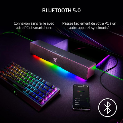 Razer Акустична система Leviathan V2 X 7.1 USB-C/BT RGB, чорный