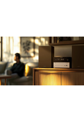 Philips Мікросистема TAM3205M2 20Вт, FM, CD, USB, Audio-in, Wireless