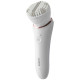 Philips Епілятор 8000 series дисковий, акумул., пінцет.-32, волог.+сух., насадок-7, футляр, білий