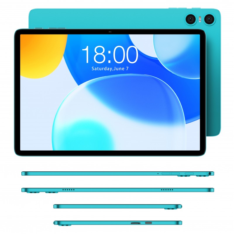 TECLAST Планшет P30 10,1" 4ГБ, 64ГБ, 6000мА•год, Android, блакитний