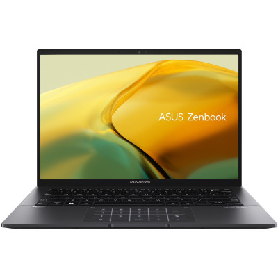 ASUS Ноутбук Zenbook 14 UM3402YA-KP752 14" WQXGA IPS, AMD R5-7430U, 16GB, F1TB, UMA, NoOS, Чорний