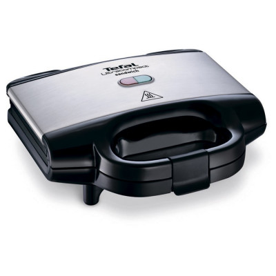 Tefal Сендвічмейкер Ultracompact Ultracompact, 700Вт, корпус-нержав.сталь, пластик, чорний