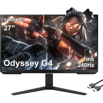 Samsung Монітор Samsung 27" Odyssey G4 S27BG400EI 2*HDMI, DP, IPS, 240Hz, 1ms