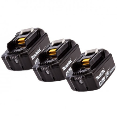 Makita Набір акумуляторних інструментів DLX2131JX1 (DHP482Z, DTD152Z, DC18RC, акум BL1830х3 шт-3.0 Аг., кейс Makpac), LXT Makita Набір акумуляторних інструментів DLX2131JX1 (DHP482Z, DTD152Z, DC18RC, акум BL1830х3 шт-3.0 Аг., кейс Makpac), LXT