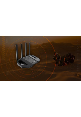 ASUS Маршрутизатор TUF-BE3600 BE3600, 4xGE LAN, 2,5xGE WAN, 1xUSB3.2, MESH
