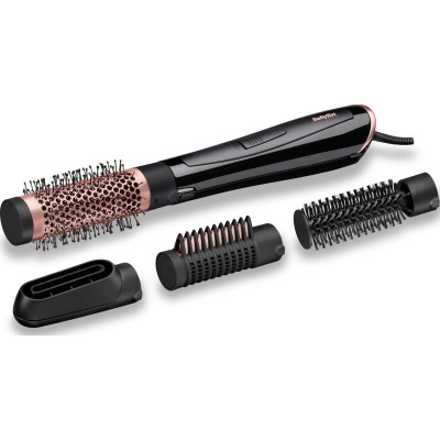 BaByliss Фен-щітка AS126E, 1000 Вт, 4 насадки, чорний