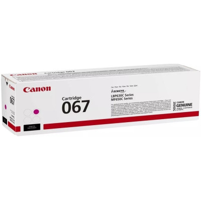 Canon Картридж 067 MF651Cw/MF655Cdw/MF657Cdw/LBP631Cw/LBP633Cdw Magenta (1350 стор.)
