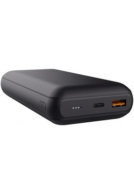 Trust Акумулятор портативний літій-іонний Power Bank Redoh, 20000мА·рік, USB-A/2хUSB-C, 18W, QC 3.0, PD, чорний