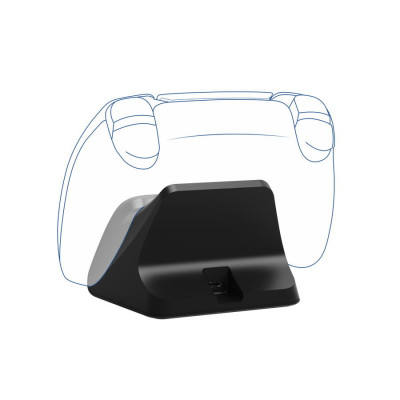 Trust Зарядна станція для геймпаду Trust GXT 255 for PS5, чорний Trust Зарядна станція для геймпаду Trust GXT 255 for PS5, чорний