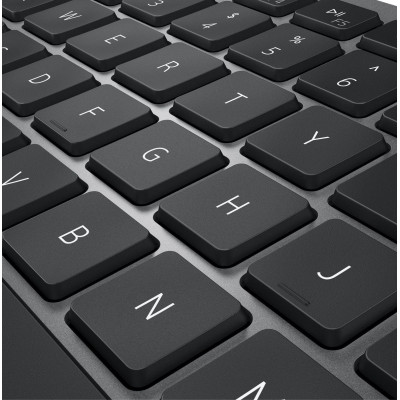Dell Клавіатура Compact Multi-Device Wireless Keyboard - KB740 - Russian(QWERTY)