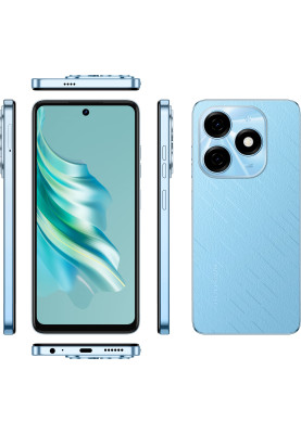 TECNO Смартфон Spark 20 (KJ5n) 6.56" 8/256ГБ, 2SIM, 5000мА•год, Magic Skin Blue