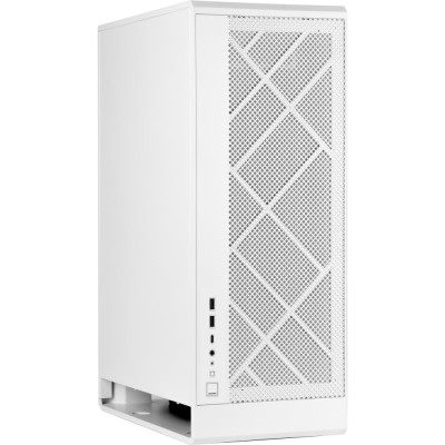 SilverStone Корпус Alta ALG1MW без БР, 2xUSB3.0, 1xUSBType-C, 1x180мм, VGA 355мм, LCS ready, mATX, білий