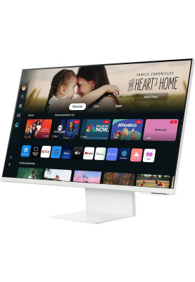 Samsung Монітор 32" Smart M8 S32BM801 HDMI, USB, Bluetooth, MM, Cam, VA, 3840x2160, 4ms