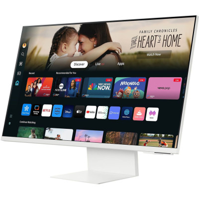 Samsung Монітор 32" Smart M8 S32BM801 HDMI, USB, Bluetooth, MM, Cam, VA, 3840x2160, 4ms