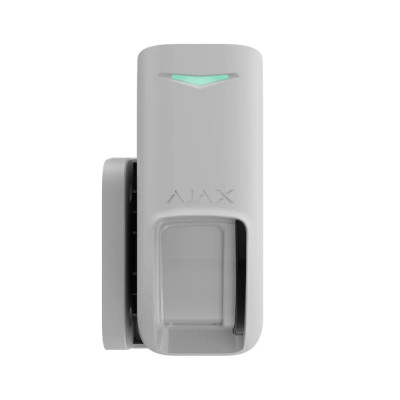 Ajax Датчик руху вуличний типу "штора" MotionProtect Curtain Outdoor, Jeweler, бездротовий, білий