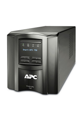 APC Джерело безперебійного живлення Smart-UPS 750VA/500W, LCD, USB, SmartConnect, 8xC13