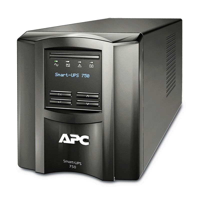 APC Джерело безперебійного живлення Smart-UPS 750VA/500W, LCD, USB, SmartConnect, 8xC13