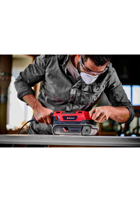 Einhell Шліфмашина стрічкова TE-BS 850 E, 850 Вт, 75х533 мм, кабель 3 м, 3.33 кг