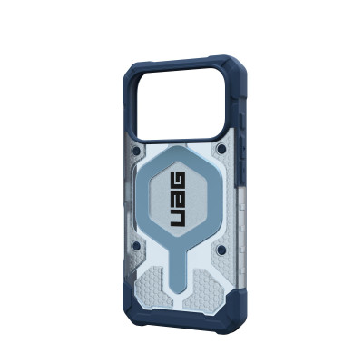 UAG Чохол+ремінець UAG для iPhone 17 Pro, Pathfinder Clear MagSafe Bundle, Blues Lanyard