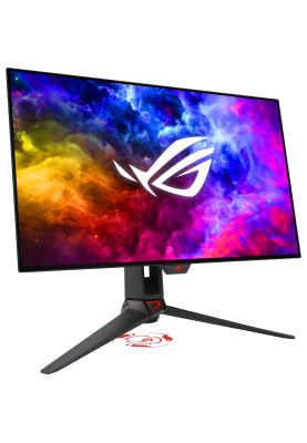 ASUS Монітор 26.5" ROG Swift PG27AQDM 2xHDMI, DP, 2xUSB, OLED, 2560x1440, 240Hz, 0.03ms, DCI-P3 99%, G-SYNC, Pivot, HDR10