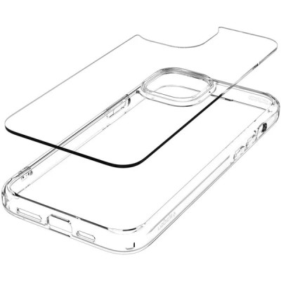 Spigen Чохол для Apple iPhone 15 Plus Crystal Hybrid, Crystal Clear