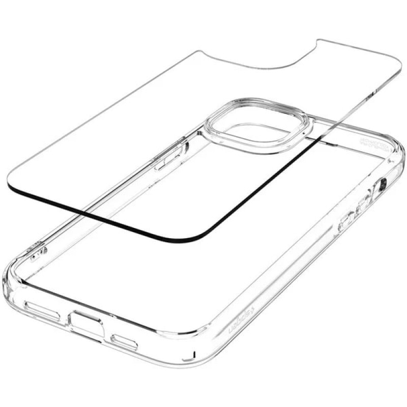 Spigen Чохол для Apple iPhone 15 Plus Crystal Hybrid, Crystal Clear