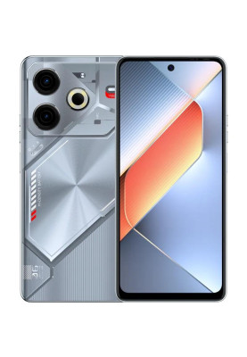 TECNO Смартфон POVA 6 NEO (LI6) 6.78" 8/128ГБ, 2SIM, 7000мА • рік, Starry Silver