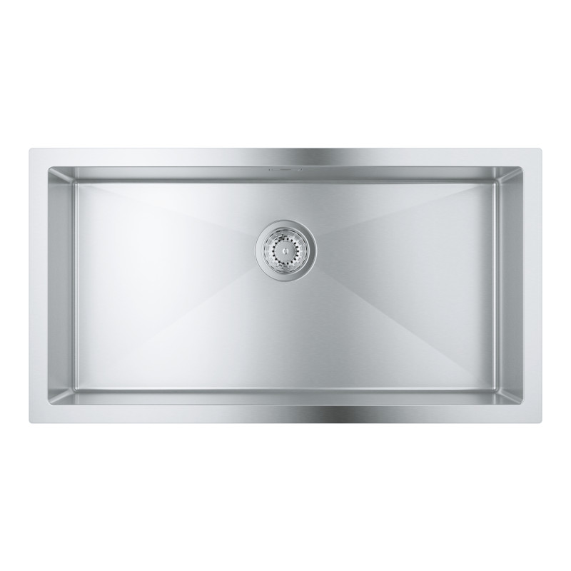 Grohe Мийка кухонна K700, нерж.сталь, прямокут., без крила, 800x400x200мм, чаша - 1, універсальна, нержавіюча сталь