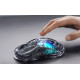 GravaStar Миша Mercury M2, BT/WL/USB-A, RGB, чорно-прозорий