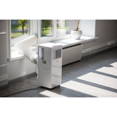 ARDESTO Кондиціонер мобільний Ardesto CoolFlex 25м2 on/off 9000BTU 2.5кВт A/- R290 білий