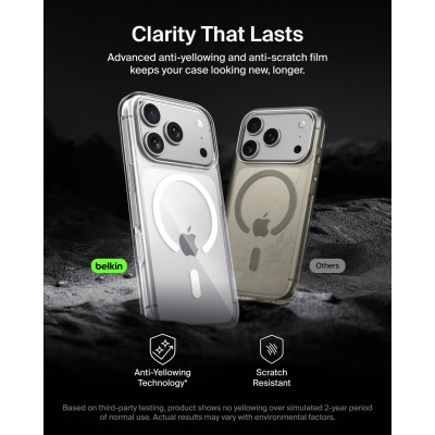 Belkin Чохол Belkin для iPhone 17 Pro, Magnetic Protective Clear Belkin Чохол Belkin для iPhone 17 Pro, Magnetic Protective Clear