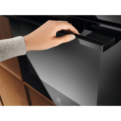 Electrolux Духовий шафа Electrolux електричний, 65л, A, дисплей, конвекція, телескопічні напрямні, чорний