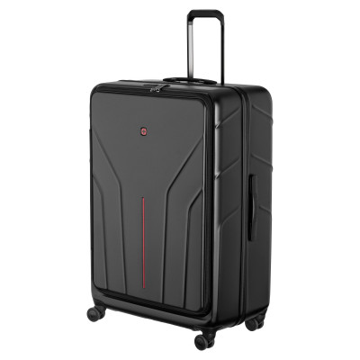 Wenger Валіза Wenger Amplix Hardside Large, велика, полікарбонат, TSA, 4 колеса, розширення, чорний