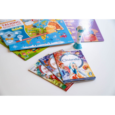 Smart Koala Набір інтерактивних книг 200 Перших слів (1,2), Казки