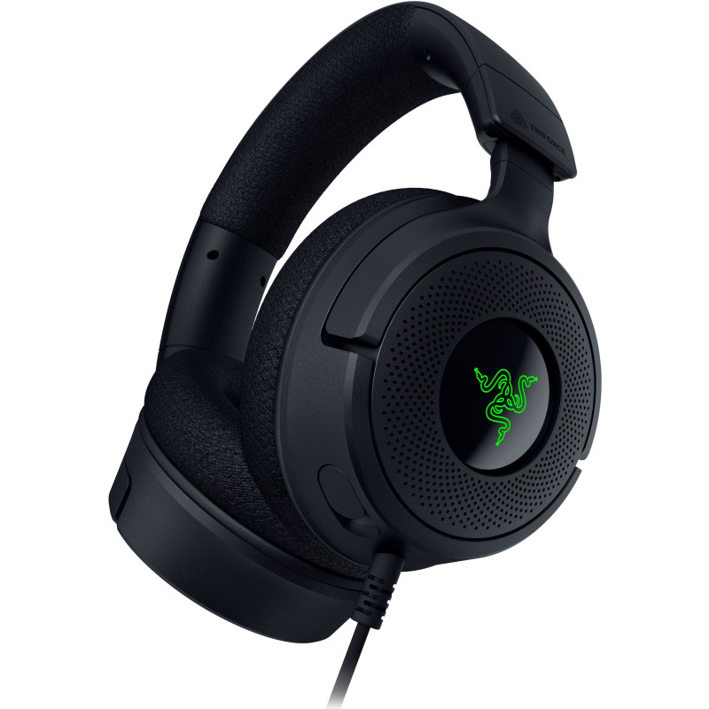 Razer Гарнітура ігрова Kraken V4 X, 7.1, USB-A, 1.8м, RGB, чорний