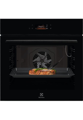 Electrolux Духовий шафа Electrolux електричний, 72л, A+, пара, дисплей, конвекція, телескопічні напрямні, чорний
